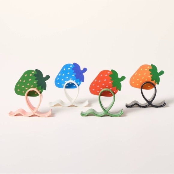 ⭐️ Kate Spade NWT 4pc Place Cards & Ceramic Holders - Picture 1 of 9